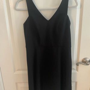 Black cotton loft tank dress